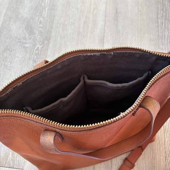 Madewell Leather crossbody bag Minimalist preppy purse - Picture 8 of 10